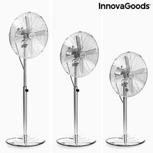 Laden Sie das Bild in den Galerie-Viewer, Freistehender Ventilator Chrome Retro InnovaGoods Ø 40 cm 55W
