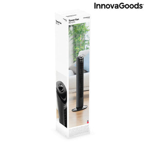 Turmventilator InnovaGoods 80 cm 50W Schwarz