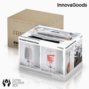 InnovaGoods Tragbarer Wäschetrockner 1000W Weiß