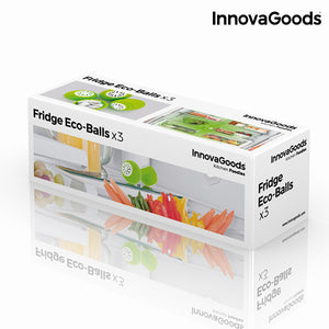 InnovaGoods Ökokugeln für den Kühlschrank (3er Pack)