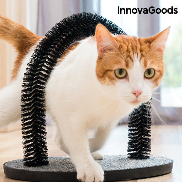 InnovaGoods Massage und Fellpflegebogen für Katzen