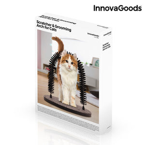 InnovaGoods Massage und Fellpflegebogen für Katzen